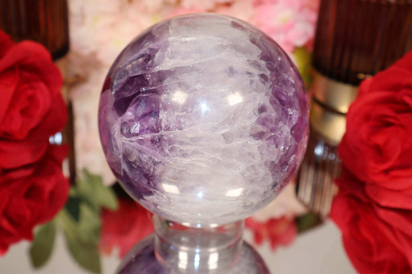 Amethyst Kugel druzy | AK22