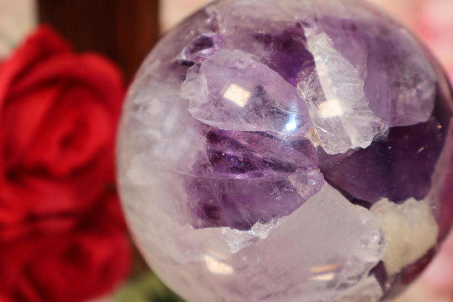 Amethyst Kugel druzy | AK22