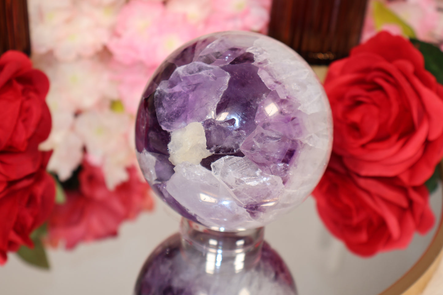 Amethyst Kugel druzy | AK22
