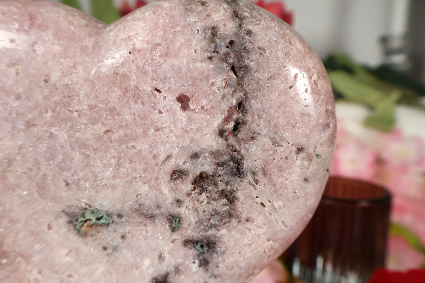 Pink Amethyst Herz | PAH1