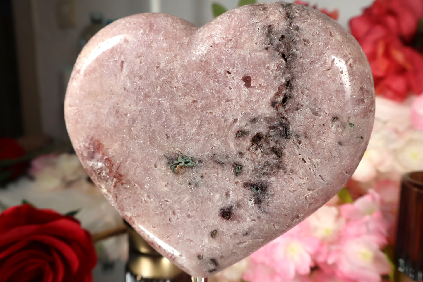 Pink Amethyst Herz | PAH1