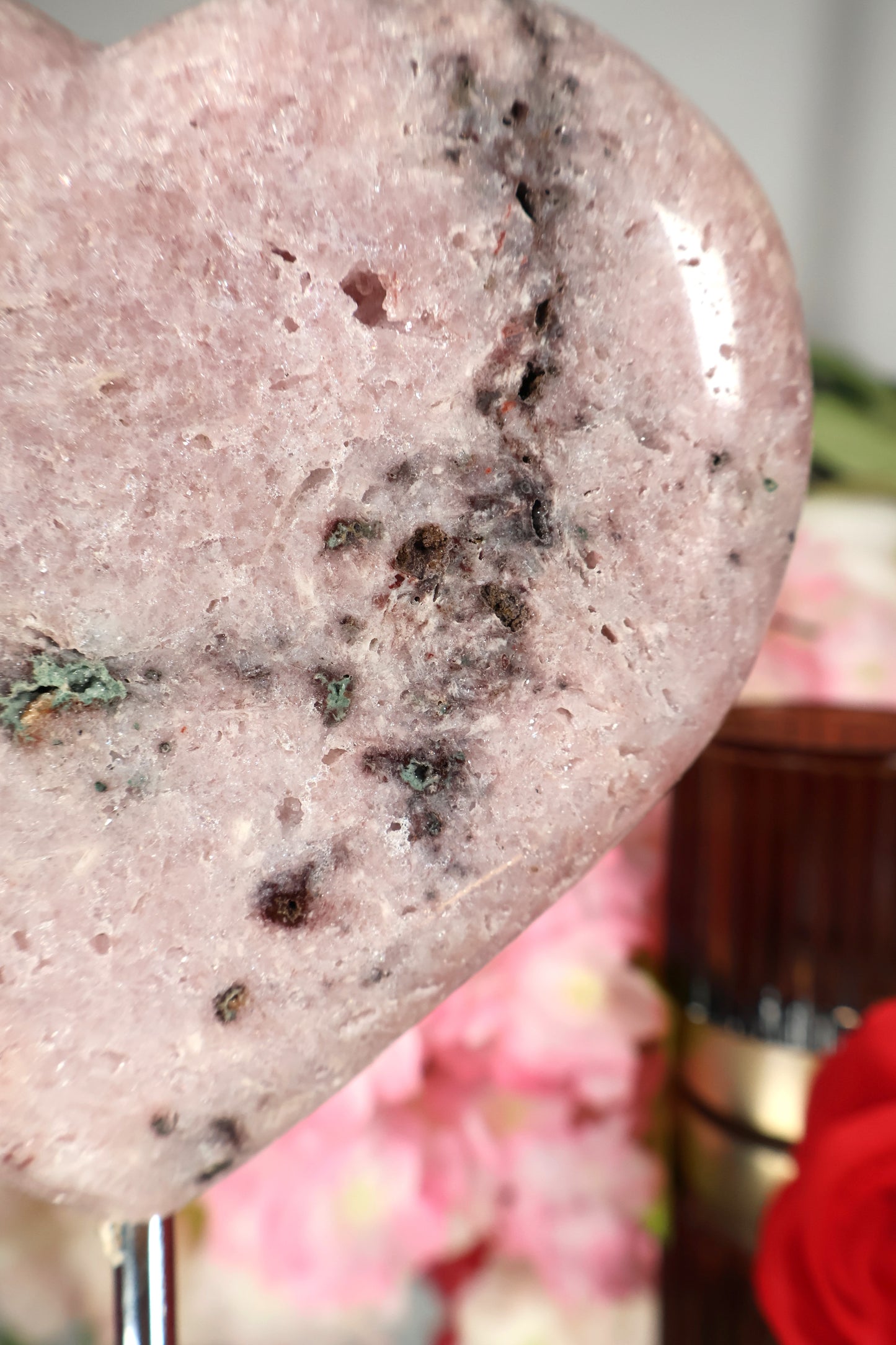 Pink Amethyst Herz | PAH1
