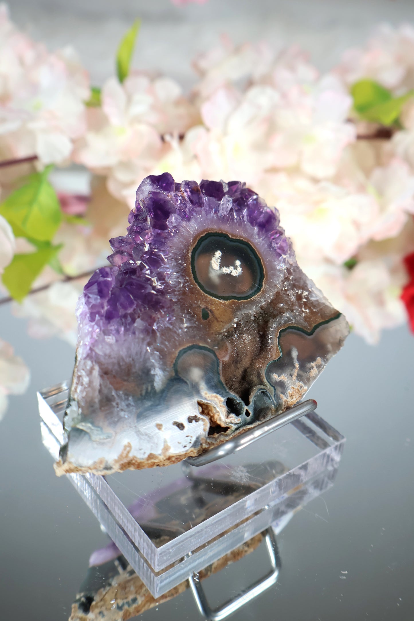 Amethyst Stalaktit Scheibe | AS6