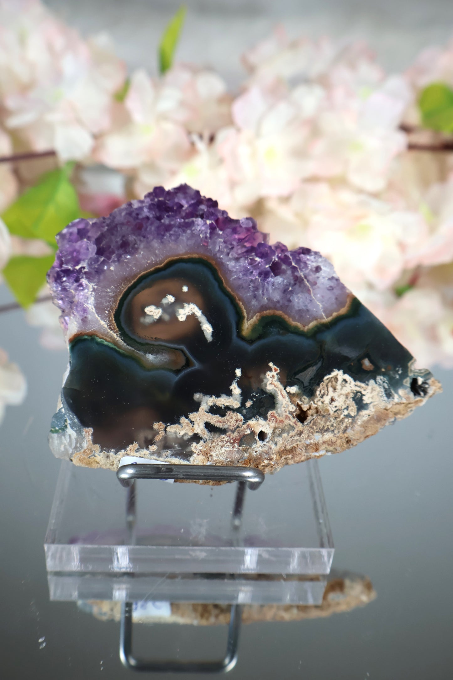 Amethyst Stalaktit Scheibe | AS6