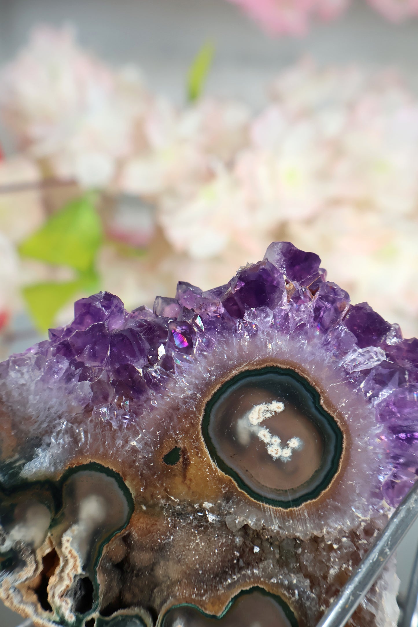 Amethyst Stalaktit Scheibe | AS6